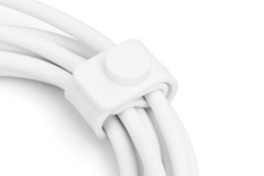 DIGITUS Lightning Silikon Kabel, USB-C - Lightning, 2m, weiß