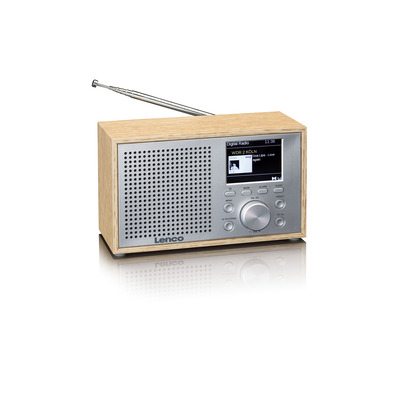 LENCO DAR-017 DAB+/FM Radio mit Bluetooth, Holz