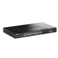 D-Link DGS-1530-28P/E 28-Port Smart Manag.PoE GB Sw. 4x10G
