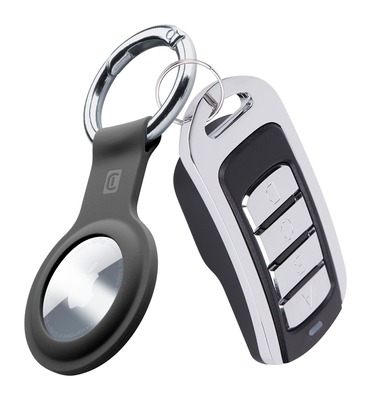Cellularline Airtags Keyring, schwarz