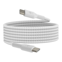 Belkin geflochtenes USB-C / USB-C-Kabel 2m, weiss