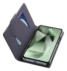 Cellularline Book Case für Samsung S24 FE Black