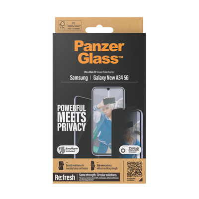 PanzerGlass Privacy Samsung A35 5G, UWF