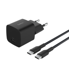 Belkin 25W USB-C Ladegerät Power Delivery inkl. Kabel, schwarz
