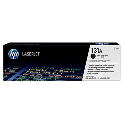 HP Toner 131A CF210A Schwarz (ca.1.600 Seiten)