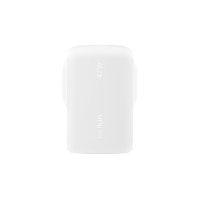 Belkin BOOST CHARGE 42W Dual Ladegerät mit PD+PPS, w