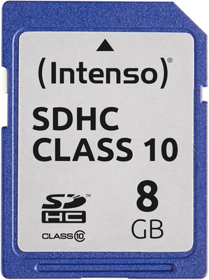 Intenso 8GB SDHC Class 10 Secure Digital Card