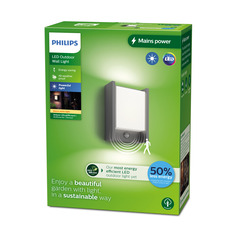 Philips Outdoor A-Label Arbour Wand UE IR 3.8W 27K anth