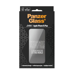 PanzerGlass Ceramic Protection f. iPhone 15 Plus Ultra-Wide F.