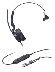 Yealink Headset UH44 Mono Teams USB-C/A