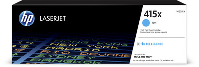 HP Toner 415X Cyan (ca. 6.000 Seiten)