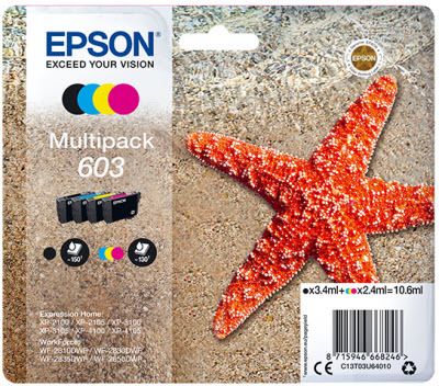 Epson Tintenpatrone 603L Multipack BK/C/M/Y