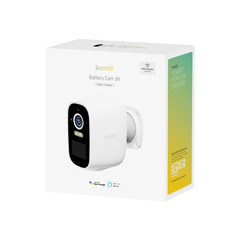 Hombli smarte Batterie Kamera, weiß