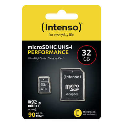 Intenso 32GB microSDHC UHS-I Performance