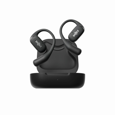 Shokz OpenFit Schwarz, Bluetooth, Kopfhörer, 7Stunde(n) Akkulaufzeit
