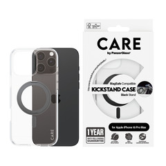 CARE Case Feature Black Kickstand MagSAFE iPhone 16 Pro Max