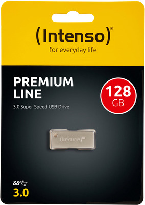 Intenso Speicherstick USB 3.0 Premium Line 128GB Silber