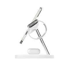 Belkin BOOST CHARGE PRO 3-in-1 Wireless Charger Qi2 15W, white