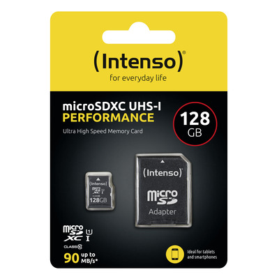 Intenso 128GB microSDXC UHS-I Performance