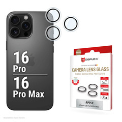 DISPLEX CamGlass Single iP 16 Pro/16 Pro Max