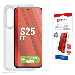DISPLEX Real Glass + Case Samsung Galaxy S25 FE