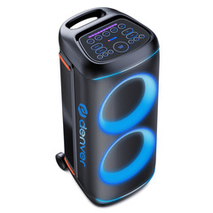 Denver BPS-470 Schwarz, Bluetooth, Lautsprecher, 4Stunde(n) Akkulaufzeit