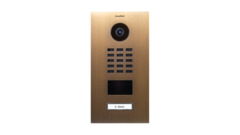 DoorBird D2101V IP Video Türstation echtes Messing brüniert