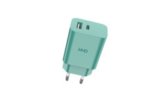 HMD 30W dual charger EU green