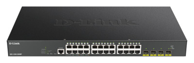 D-Link DGS-1250-28XMP 28-Port Smart Mgd. PoE+ Gigabit Switch