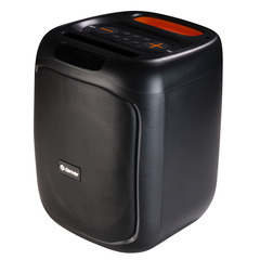 Denver BPS-165 Schwarz, Bluetooth, Lautsprecher, USB, USB-C, Mikrofon-Eingang (6,3 mm Klinke), AUX In