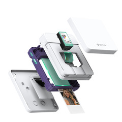 Denver Mobiler Farbdrucker mit Bluetooth u. Akku MCP-6010