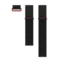 Garmin Ersatz-Armband 24 mm Nylon Schwarz ComfortFit