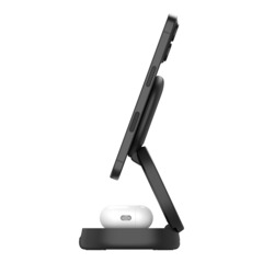 Belkin magnetische 2-in-1-Ladestation mit Qi2, 15W, schwarz