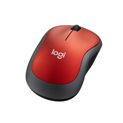 Logitech M185 kabellose Maus, rot
