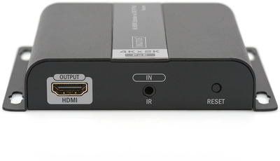 DIGITUS 4K HDMI Extender über CAT/IP Empfängereinheit PoE 120m