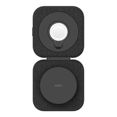 Belkin BoostCharge PRO 2-in-1 magn. Ladestation 15W schwarz