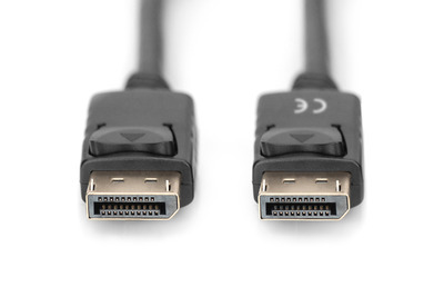 DIGITUS DisplayPort Kabel DP  2.0m DP 1.2 Ultra HD 4K sw.
