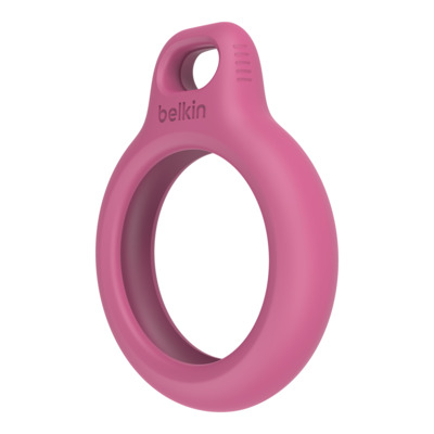 Belkin Secure Holder Schlüsselanhänger für Apple AirTag, pink