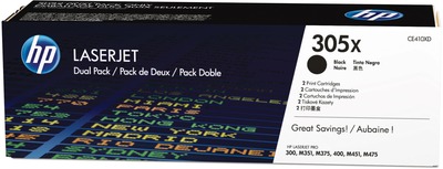 HP Toner 410XD Twinpack Schwarz (ca. 6.500 Seiten)