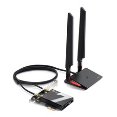 TP-Link Archer TBE550E BE9300 Tri-Band Wi-Fi 7 BT PCI Adapter
