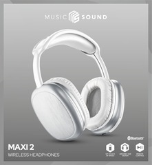 Cellularline Music & Sound Bluetooth Headphone MAXI 2 White