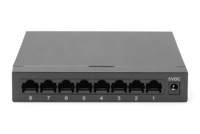DIGITUS 8-Port Gigabit Switch, Desktop,Unmanaged,Metallgehäuse