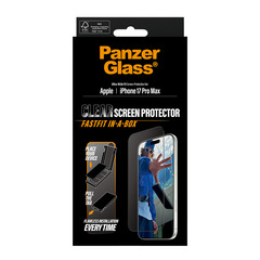 PanzerGlass Schutzgl black Frame iPhone 17 Pro Max UWF Fastfit