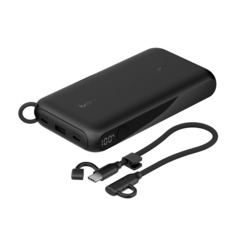 Belkin Power Delivery Powerbank mit Display 20.000mAh, schwarz