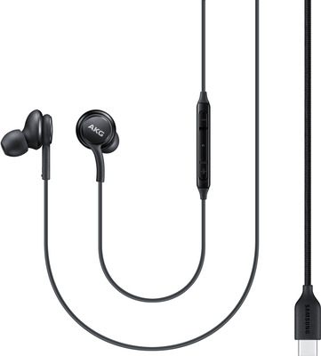 Samsung Earphones USB Type-C EO-IC100, Sound by AKG, Black