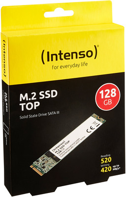 Intenso 128GB Solid State Drive M.2 2280 TOP SATA3 2,5"