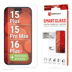 DISPLEX Smart Glass iPhone 15 Plus/15 Pro Max/16 Plus