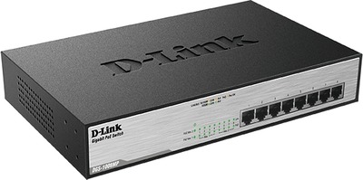 D-Link DGS-1008MP 8-Port Layer2 PoE+ Gigabit Switch