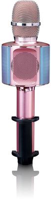 LENCO BMC-090 Karaoke-Mikrofon, rosa