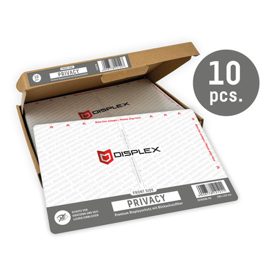 DISPLEX Schutzfolie PRO Cut Privacy 7"/10 Stück